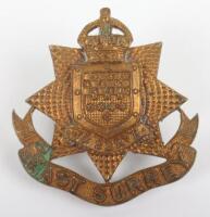 * Victorian East Surrey Regiment Officers Forage Cap Badge