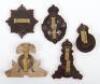 * WW2 Lancashire Fusiliers War Economy Cap Badge - 2