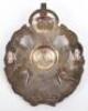 * Hallmarked Silver 7th / 8th Battalion Prince of Wales Own West Yorkshire Regiment Leeds Rifles Officers Cap Badge - 2