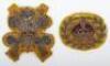 * British 3rd Carabineers Sleeve Badges