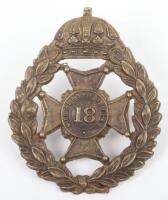 18th Middlesex Rifle Volunteers Glengarry Badge