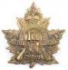 Scarce WW1 171st Overseas Battalion (Quebec Rifles) Canadian Expeditionary Force (C.E.F) Cap Badge