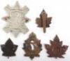 5x Canadian C.E.F Cap Badges - 2