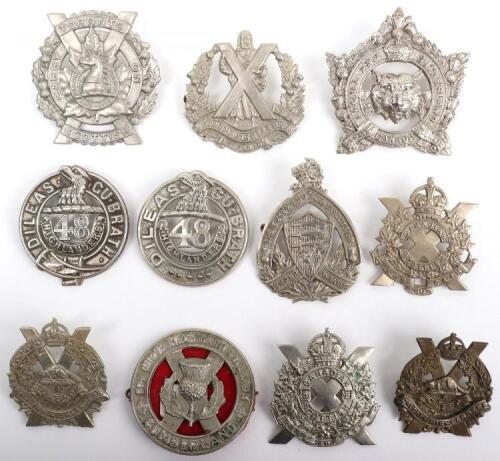 Selection of Canadian Scottish Regimental Badges