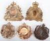 5x Royal North West Mounted Police and Royal Canadian Mounted Police Headdress Badges - 2