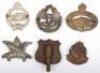 6x Canadian Corps and Services Cap Badges - 2