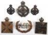 2x Army Chaplains Department Cap Badges