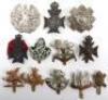 Selection of British Army Territorial Battalions Cap Badges