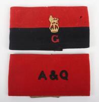 British Staff Officers Armband / Brassard