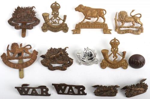 Selection of Colonial Military Badges