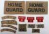 WW2 British Home Guard Cloth Insignia