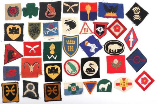 Small Quantity of British Cloth Formation Signs