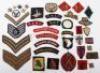 Selection of British Cloth Insignia