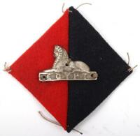 WW2 Royal Artillery 81st (Sphinx) Field Battery Pagri Badge