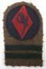 WW2 British 7th Ulster Rifles 48th Infantry Division Battle Dress Combination Insignia