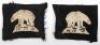 Pair of USMC / 1st Pattern 49th Infantry Division Formation Signs