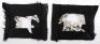 Pair of USMC / 1st Pattern 49th Infantry Division Formation Signs - 2