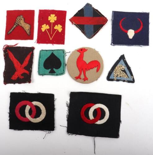 Selection of WW2 Indian Division Formation Signs
