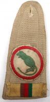 WW2 British 2nd Royal Tank Regiment 7th Armoured Brigade Tropical Shoulder Strap Combination