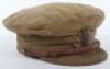 WW1 British Cheshire Regiment Other Ranks Trench Cap - 4