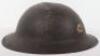 WW1 British 15th (Scottish) Divisionally Marked Steel Combat Helmet Shell - 3