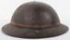 WW1 British Royal Warwickshire Birmingham Pals Marked Steel Combat Helmet - 3