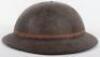 WW1 British Royal Warwickshire Birmingham Pals Marked Steel Combat Helmet - 4