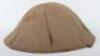 WW1 British Steel Helmet with Khaki Cloth Cover and Shoulder Strap - 4