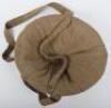 WW1 British Steel Helmet with Khaki Cloth Cover and Shoulder Strap - 7