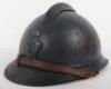 WW1 French Engineers Adrian Pattern Steel Helmet - 3