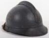 WW1 French Engineers Adrian Pattern Steel Helmet - 6