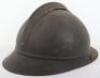 WW1 French Artillery Adrian Pattern Steel Helmet - 6