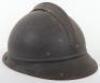 WW1 French Artillery Adrian Pattern Steel Helmet - 7