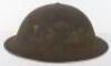 WW2 British Camouflaged Steel Combat Helmet - 4