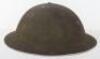 WW2 British Camouflaged Steel Combat Helmet - 5