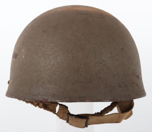 WW2 British Royal Armoured Corps Steel Combat Helmet