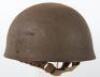 WW2 British Royal Armoured Corps Steel Combat Helmet - 3