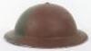 WW2 British Camouflaged Steel Combat Helmet - 4