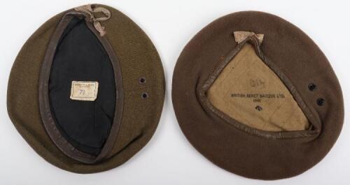 WW2 British Private Purchase / Officers General Service Beret