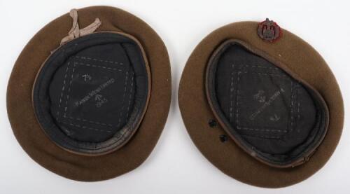 WW2 British Essex Regiment Officers Beret