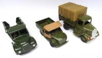 Britains three Army Lorries