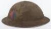 WW2 British Royal Artillery Marked Steel Combat Helmet - 3
