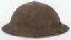 WW2 British Royal Artillery Marked Steel Combat Helmet - 5