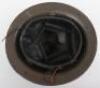 WW2 British Royal Artillery Marked Steel Combat Helmet - 7