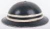 WW2 British Home Front Police Sergeants Steel Helmet - 5