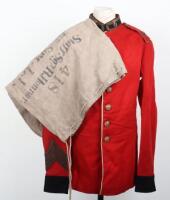 Victorian Somerset Light Infantry Staff Sergeants Tunic and Kit Bag