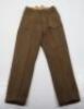 WW2 British Battle Dress Uniform Set of Captain B S M Carson 1st Battalion Highland Light Infantry, 53rd Welsh Infantry Division - 9