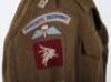 WW2 British Battle Dress Blouse of a Lieutenant in the 6th (Royal Welch) Battalion Parachute Regiment - 5