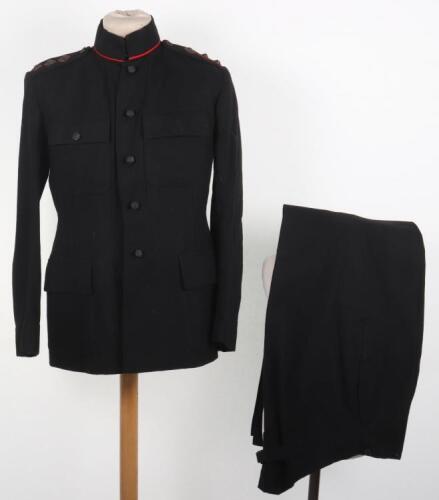 WW2 British Rifle Brigade Officers Dress Uniform