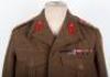 1947 Pattern Battle Dress Blouse of Colonel Anti-Aircraft Command and EIIR Equerry - 9